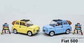 Rezerv.LEGO® 77942 Fiat 500 Baby Blue, 10271 Fiat 500 /NOVÉ/ - 3