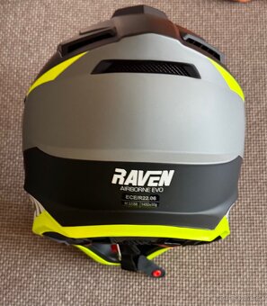 Motokrosová Helma Raven Airborne Evo Černá - 3