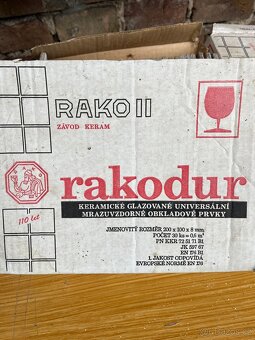 Dvě balení nových retro kachliček Rakodur - 3