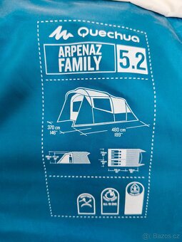 Rodinný stan Arpenaz Family Quechua - 3