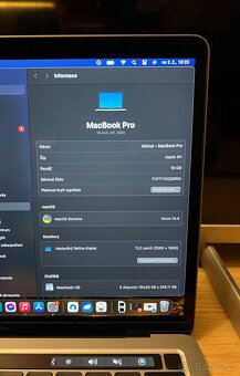 MacBook Pro M1 13,3” 2020 /16GB RAM/256GB SSD/ RETINA - 3