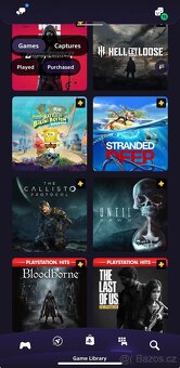 Playstation 5 psn účet s hrami a ps+ - 3