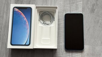 iPhone XR 64GB blue modrý pěkný stav - 3