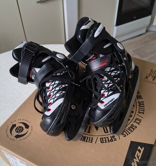 Dětské brusle 2v1, vel 33-36 - 3