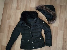 Dámská péřová parka Yessica C&A, vel. 34/XS - 3