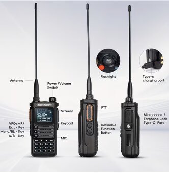 3rd Gen TIDRADIO TD H8 10W BT App - 3