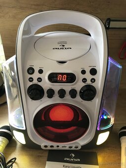 Dětské karaoke/CD přehrávač ,USB přehrávač Auna - 3