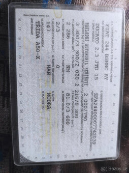 FIAT DUCATO 2,3JTD r.v.2006 /na opravu,nebo na dily/ - 3