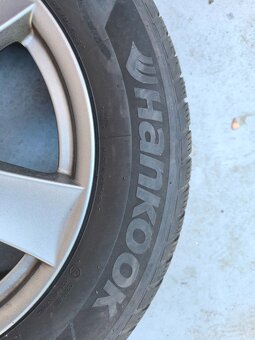 Alu kola Dezent 7J17 ET40 5x112, zimní pneu, Kodiaq, Tiguan - 3