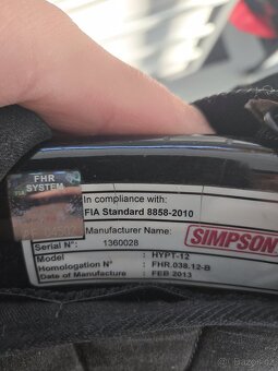 Hybrid Simpson Carbon - krční chránič - 3