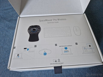 3Dconnexion SpaceMouse PRO 3D Wireless + pevné pouzdro - 3