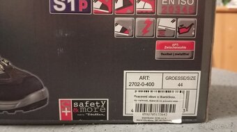 Pracovní boty Bullstar Top S1 (černošedé) - 3