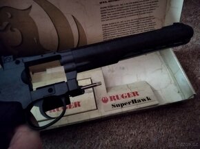 Airsoft Revolver Ruger SuperHawk 8" černý AGCO2 - 3