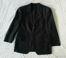 Pánský oblek černomodrý sako + kalhoty 24 K Riccardo Germany - 3