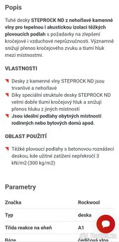 Tvrzená vata 30mm do podlahy - 3