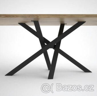 Kovová noha ke stolu Pavouk 72 cm loft, základna stolu - 3