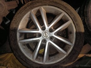 Prodám ALU kola Opel 17" - 3