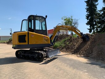 Nový stroj HW25 - pásové minirypadlo 1,85 t - 3