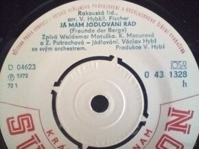 Karel Gott SP 8 ks, W.Matuška 7xSP, J.Laufer 3xSP - 3