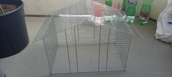 Železná klec, středně velká, křeček nebo králík. - 3
