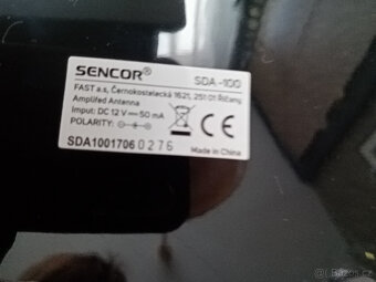 Anténa Sencor SDA-102 4G DVB-T2 + kabel + TV stojan - 3