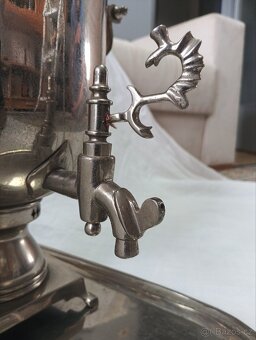 Starý rusky samovar ,kompletní . - 3