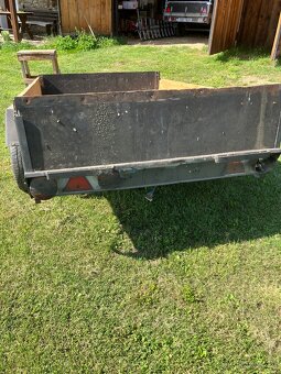 Prodám vlek káru za traktor auto - 3