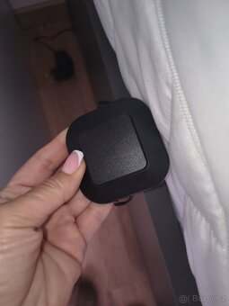 Postel s LED osvětlením FINO grafitová, 140x200 cm - 3