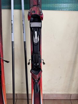 Lyže Volkl + hůlky Elan - 3