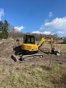 Zemní práce, Autodoprava, bagr, kontejner. - 3