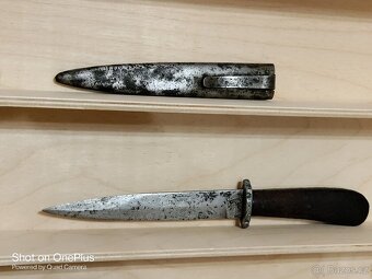 Útočný nůž Puma Solingen tzv.Boťák/Holínkác včetně pochvy - 3