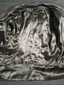 Pánská kožená bunda s podšívkou vel. 56 - 3