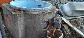 prodám betonové šachtové dno 100/120 2 ks - 3