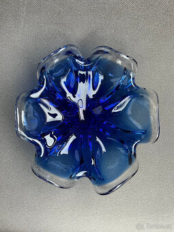 Mísa 25 cm, hutní sklo, Josef Hospodka Chřibská - 3