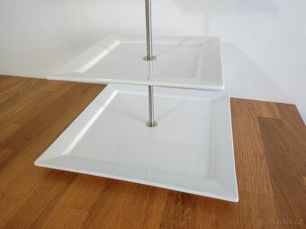 3-patrový Etažér ASA Selection 34x34 cm, výška 46 cm - 3