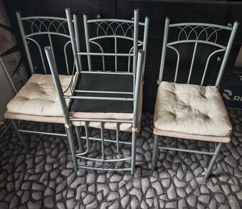 4 ks kychysňké židle - 3