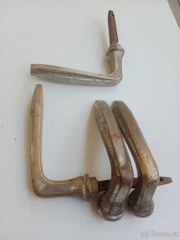 Mosazné kliky dveří - 3