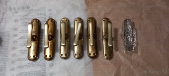 Starožitné Mosazné kliky do oken - 3