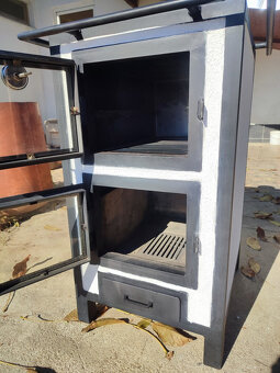 Tehlová pec, kachle, krb. - 3