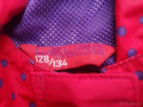 Růžová dívčí bunda Lewro, velikost 128/134 - 3