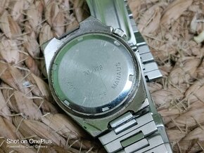 Retro hodinky Champion Quartz Manaus s datumovkou,cca 1980 - 3