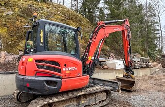 Minirypadlo Kubota KX 057-4 - 3