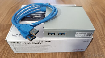 AXAGON CRI-S3, USB 3.0 interní 3.5" čtečka - 3