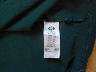 pánské Dickies khaki zelené tričko kapsa kr.ruk bavlna XXL - 3