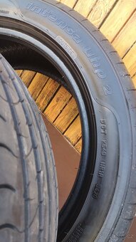 2ks letni pneu Sava 225/50-17 vzorek okolo 6,5mm - 3