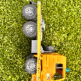 Bruder 1654 Nákladní auto MAN návěs + traktor JCB MIDI CX - 3