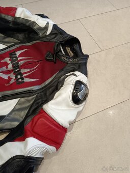 Vanucci ST1-Pánská kožená moto kombinéza, dvoudílná - 3