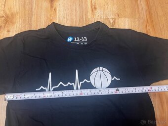 Dětské triko Basket - kardiogram (10-12 let) - 3