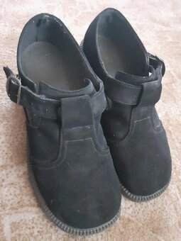 Boty semišové, černé 39. - 3