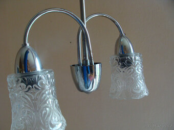 Starý lustr chrom - 3